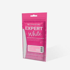 Weiße Einwegfeilen für Staleks Pro Expert Base 42, Körnung 180 (50 Stück)