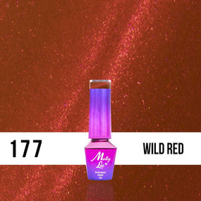 GELLACK CAT EYE FIRE - Wild Red  NR. 177