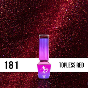 GELLACK CAT EYE FIRE - Topless Red NR. 181