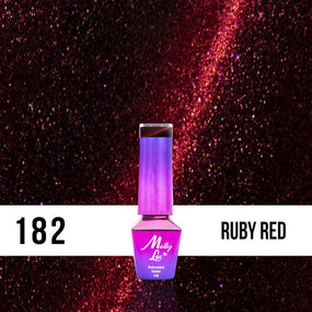 GELLACK CAT EYE FIRE - Ruby Red NR. 182