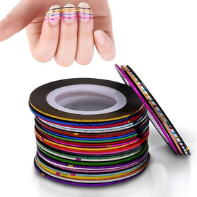 Dekoband Bunt 10er Set