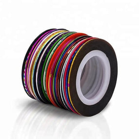 Dekoband Bunt 10er Set