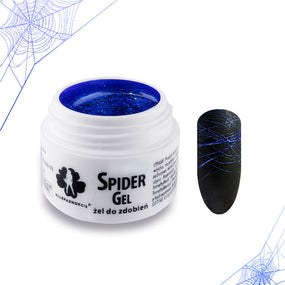Spider Gel - Metallik Blau